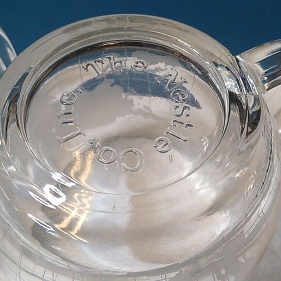 Vintage Nestle Glass World Map Mugs Set (3) READ Mixed - Picture 4 of 6